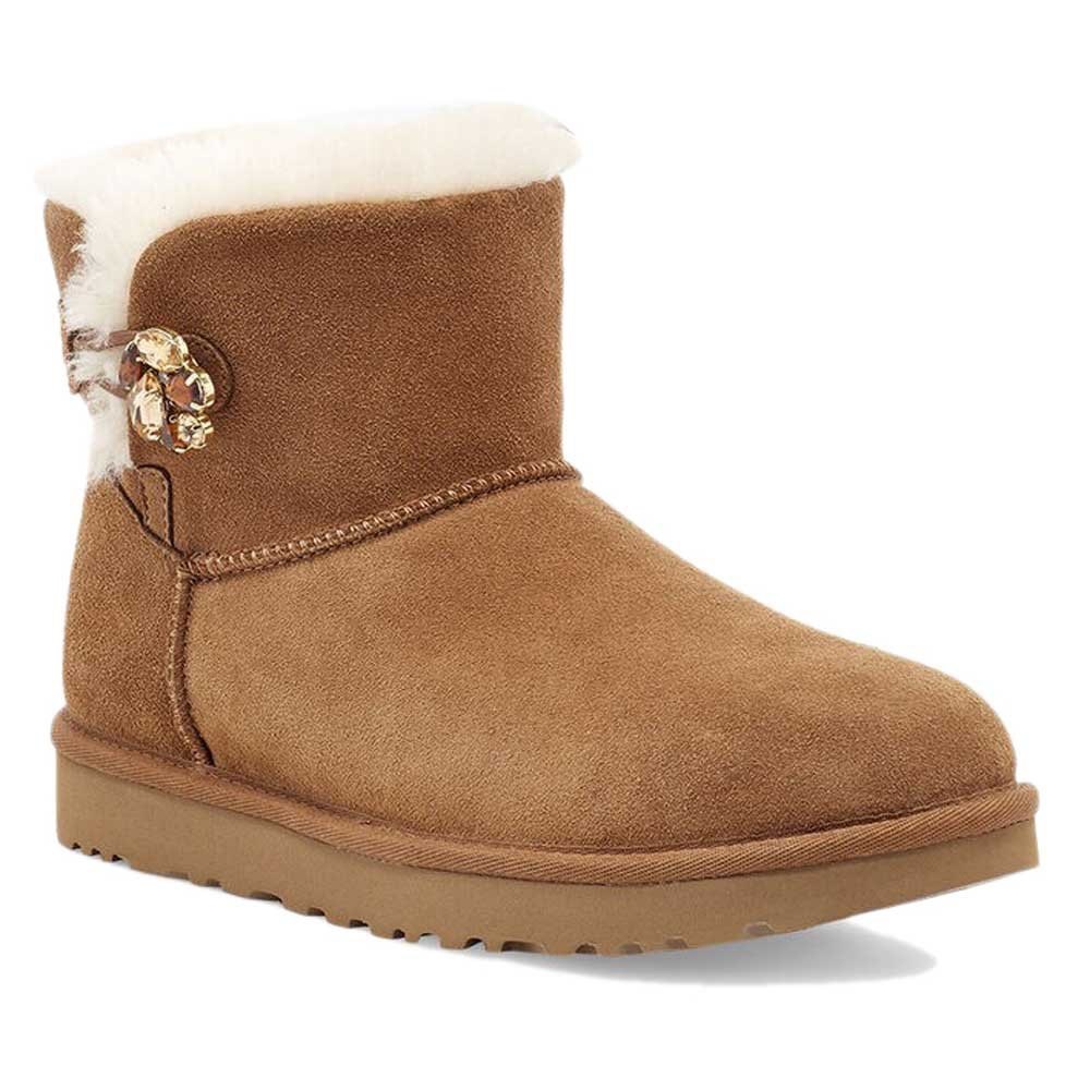 UGG Mini Bailey gem bootie -  NWOB never worn! size 6. Bling bling 😻